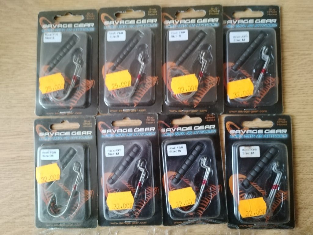 Zestaw haków offsetowych Savage Gear i Mustad