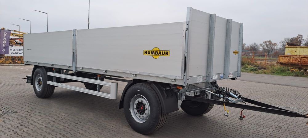 Humbaur Przyczepa burtowa Humbaur HD18 Baustoff