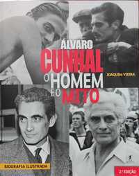 Livro "Álvaro Cunhal: O Homem e o Mito" de Joaquim Vieira