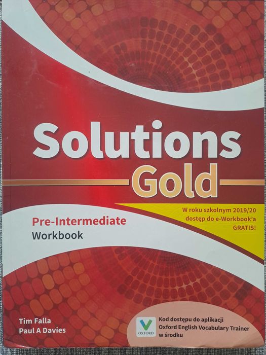 Solutions Gold zeszyt świczeń.