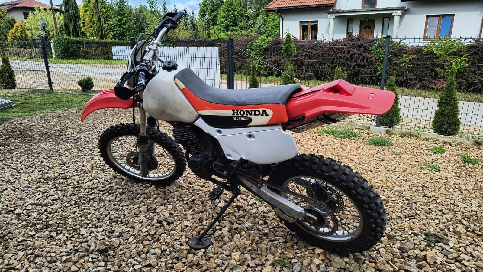 Honda XR600 odrestaurowana