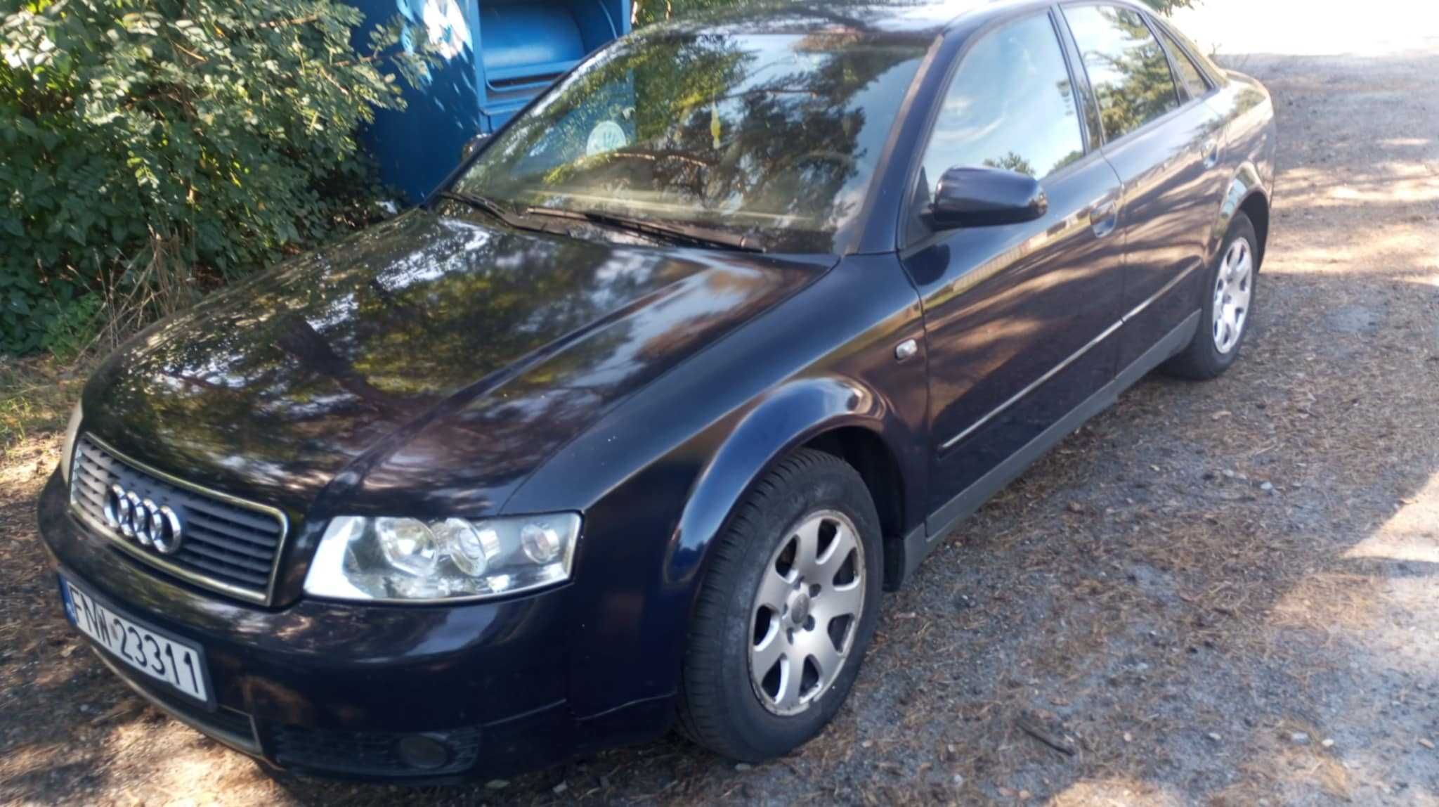 Audi A4 B6 1.9 TDI AWX 2001r – sedan, klima, kolorowy FIS, elektryka