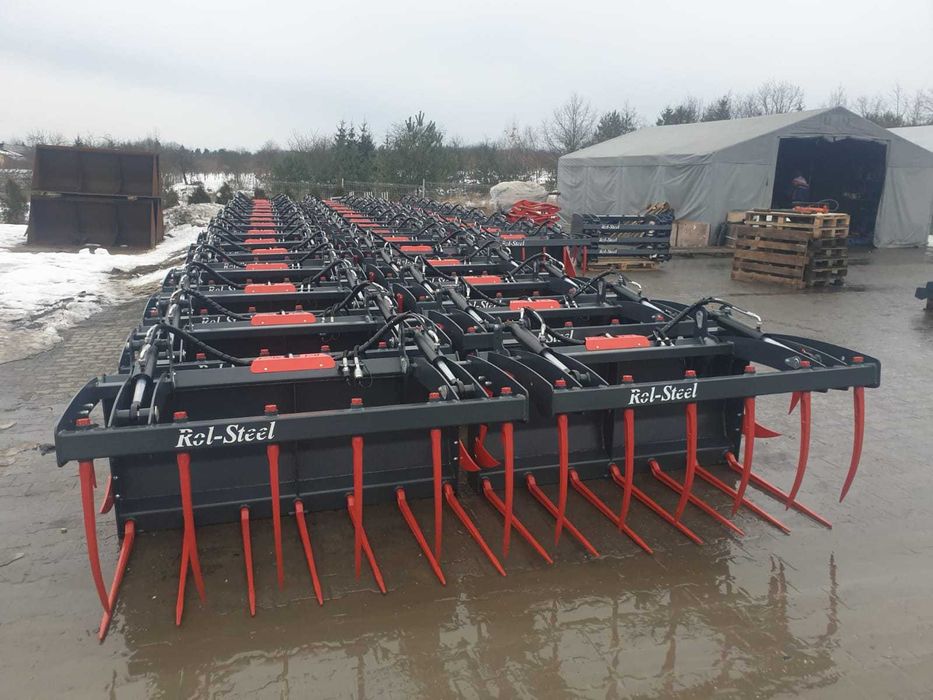 mx jcb euro sms manitou krokodyl do obornika widło krokodyle DOWÓZ