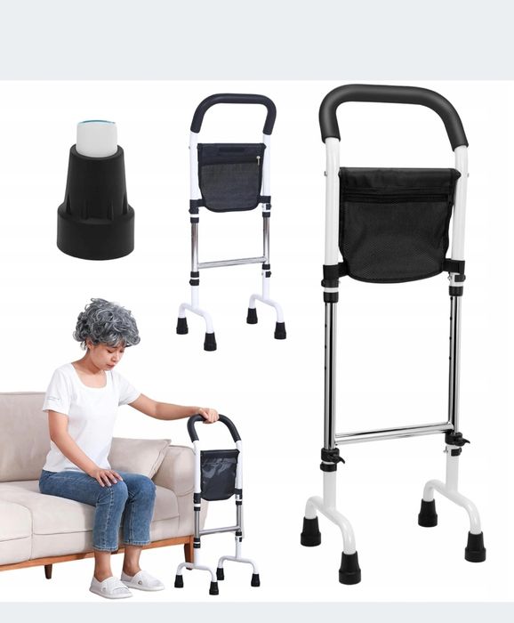 Pomocnik Podpierał dla osób starszych z regulacją wysokości i torba
