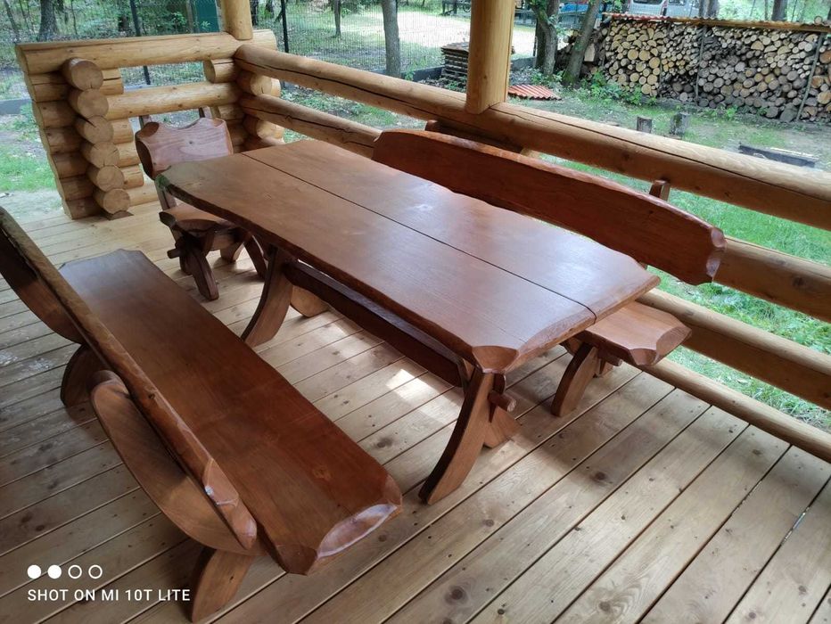 Meble ogrodowe - biesiadne