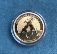 Moeda de ouro onça (1 OZ)Australian  kangaroo 2010