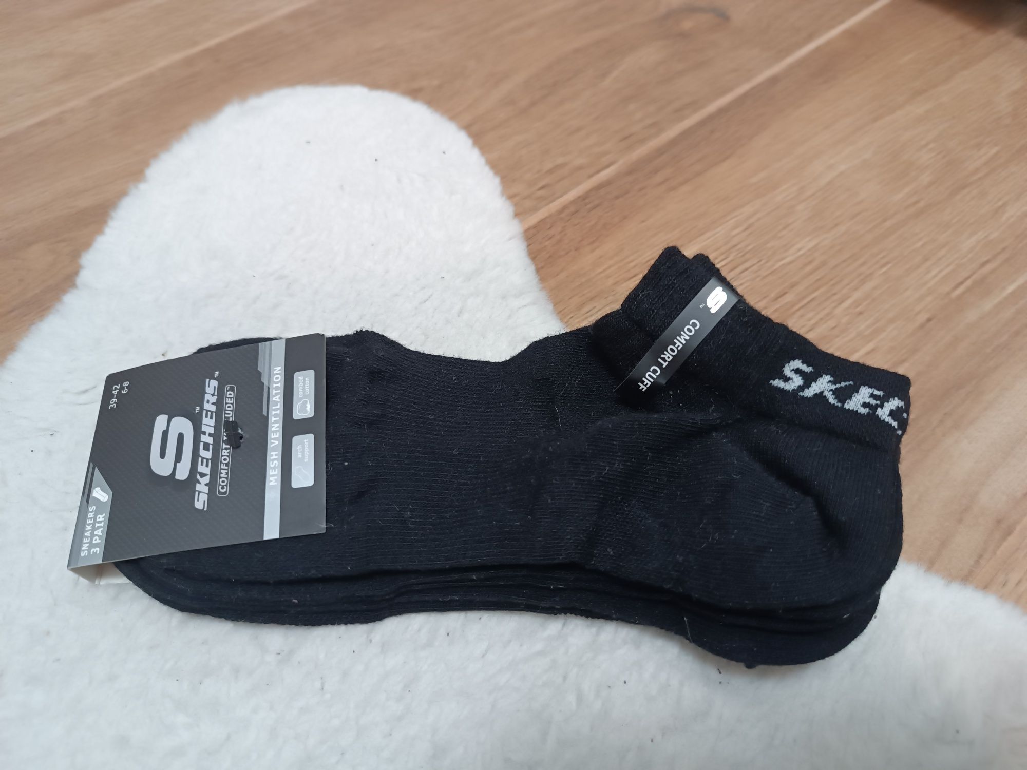 Skarpety czarne Skechers