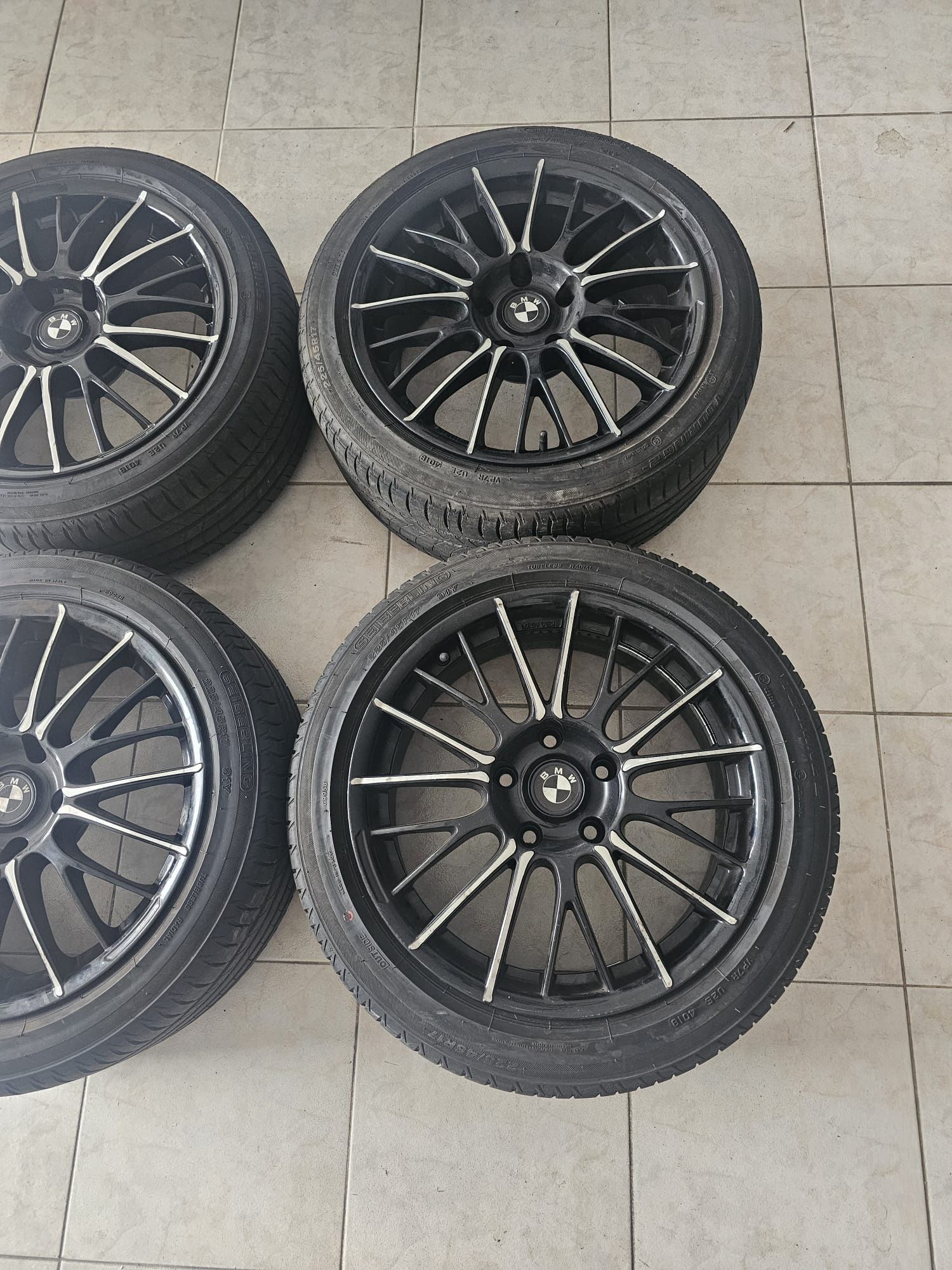 Jantes 17  bmw com pneus