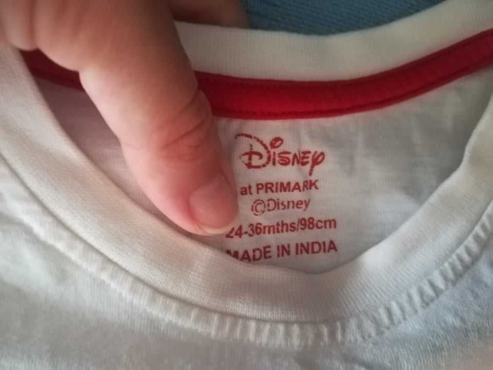 2x camisolas de manga comprida 24-36 meses da Disney (Mickey) e Zippy