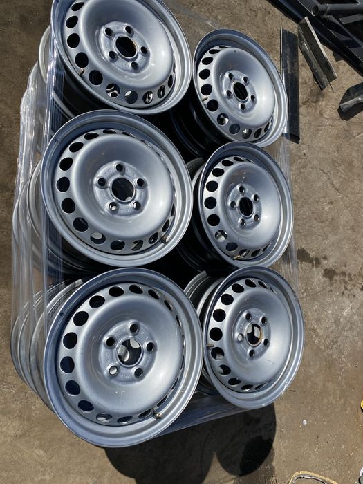 Оригінал ! Металеві диски VW r16 5x120 et60 j6.5 dia 65.1 Crafter, MAN