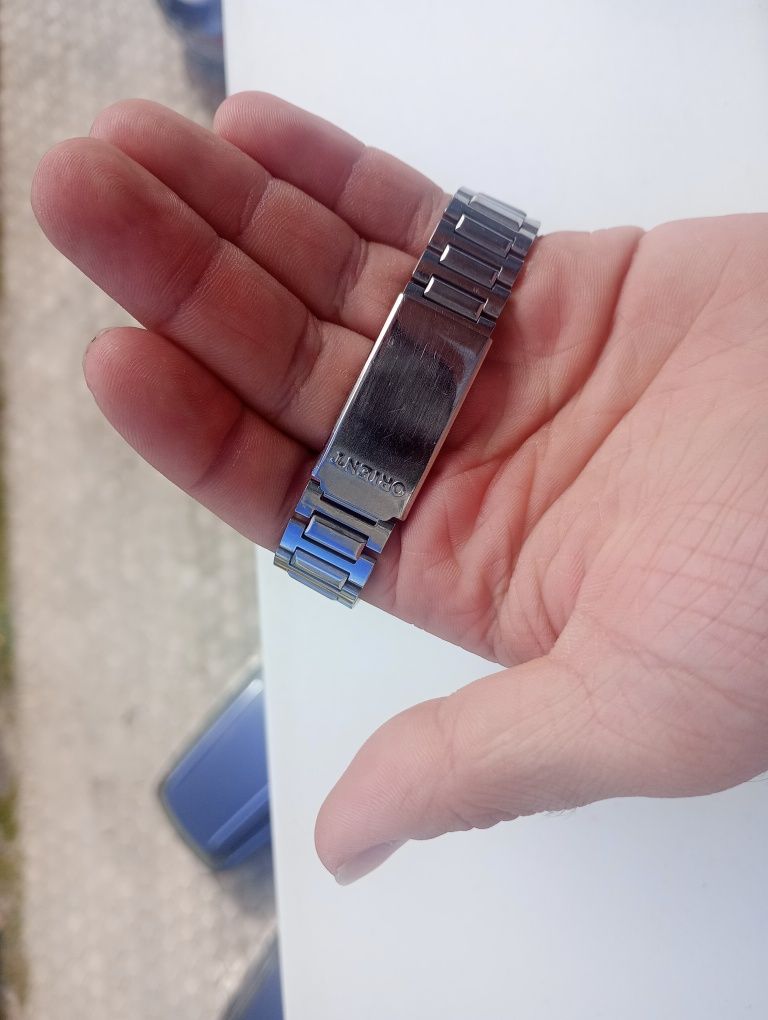 Przypalany RÓŻ zegarek orient crystal japoński ni seiko certina omega