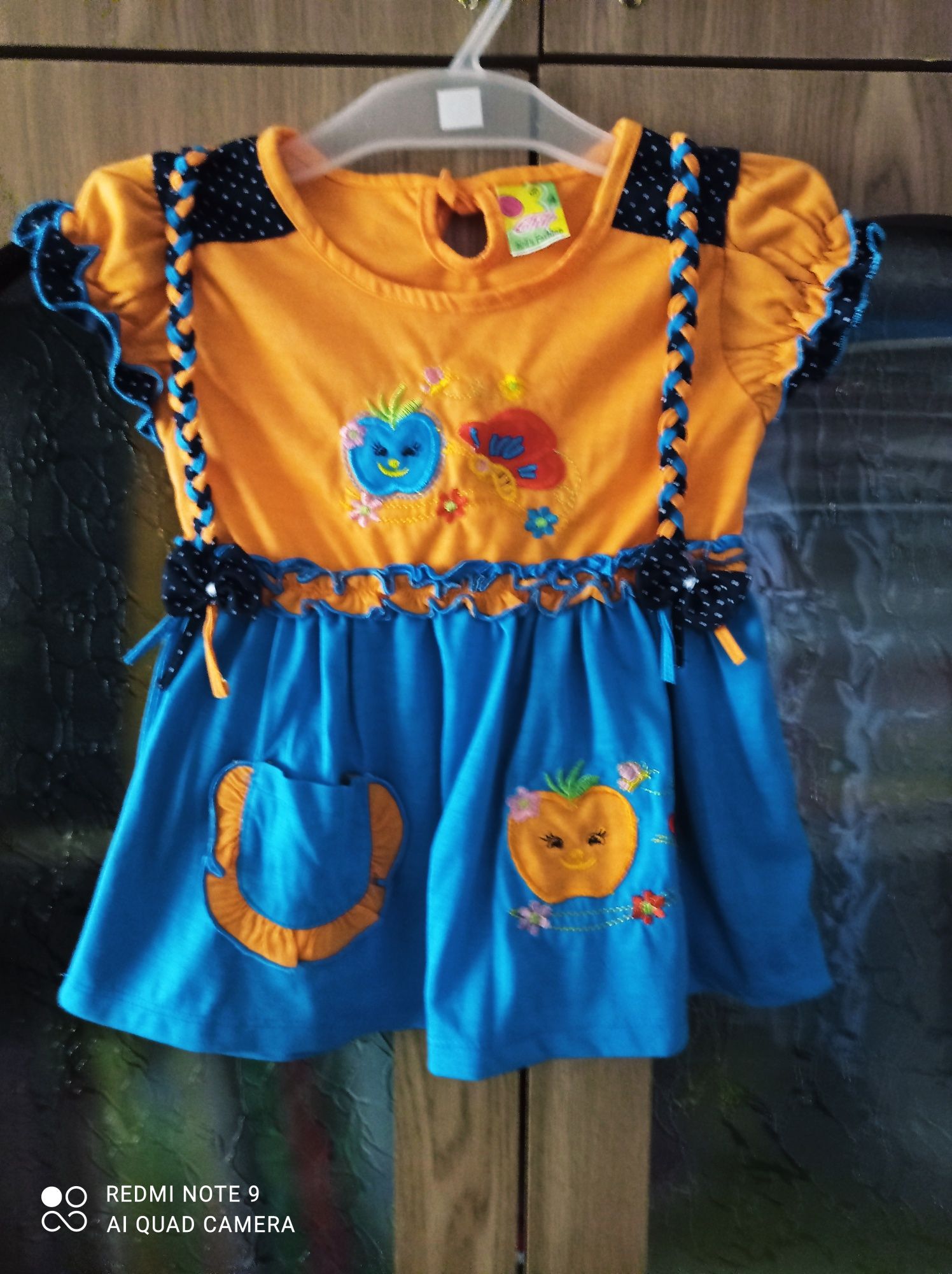 Новое Платье туника на девочку 1-3 года