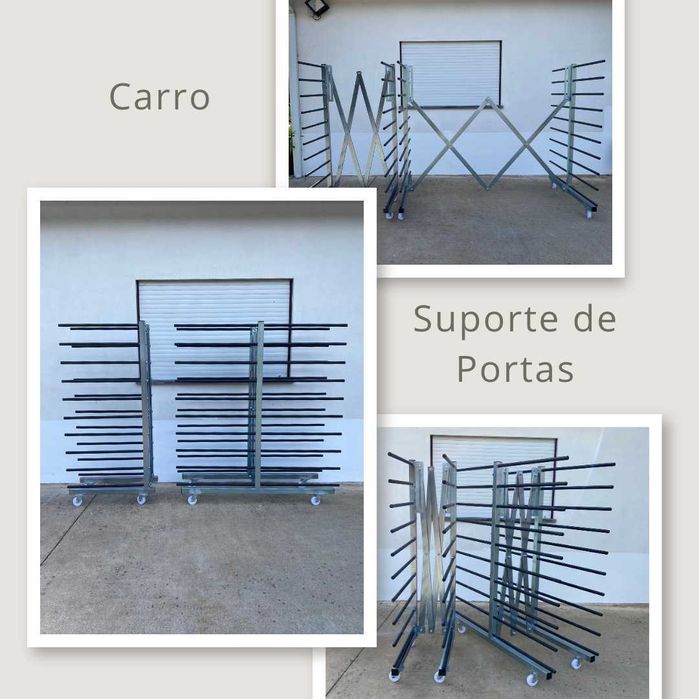 Carro Suporte de 10 ou 20 Portas