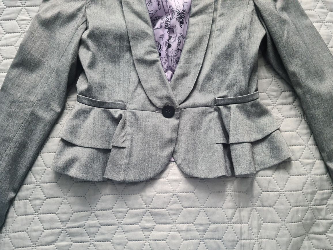 Marynarka neu look szara rozm S/M