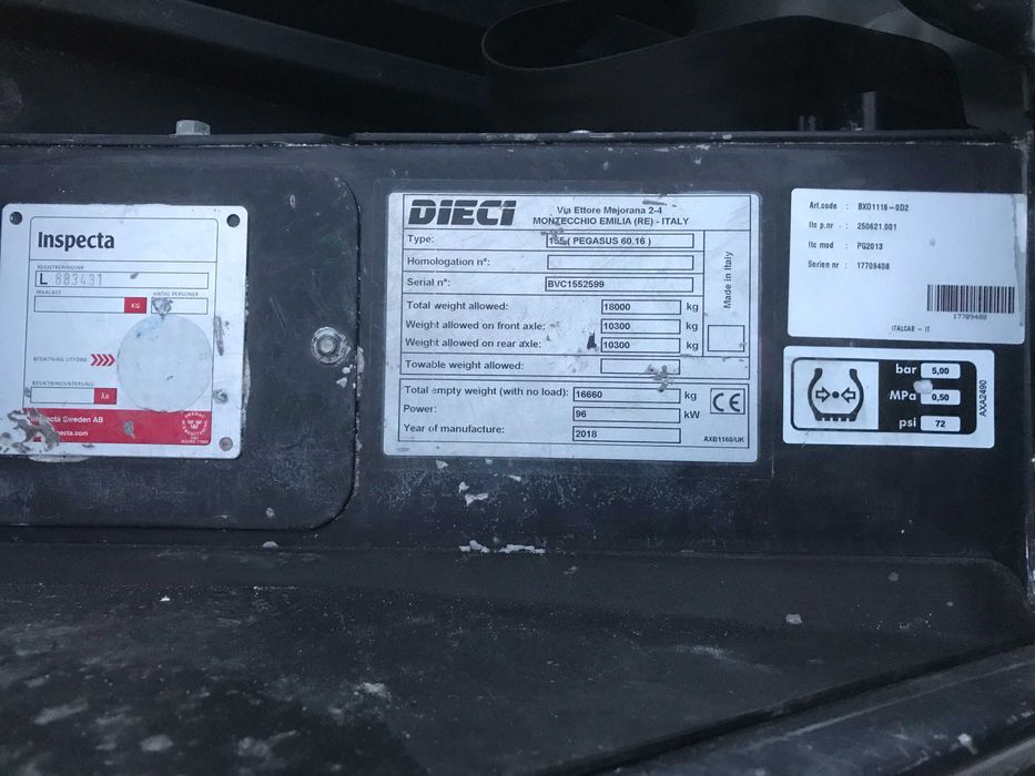 Ładowarka obrotowa DIECI pegazus 60 16