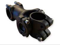 Mostek rowerowy ERGOTEC Swell, 80 mm, 25.4 mm regulowany FV / 020-141