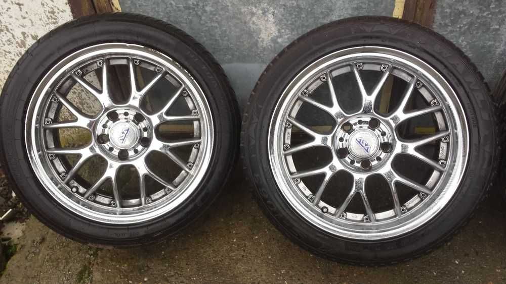 хром хромированные диски 235/45R17 audi vw skoda mercedes seat літня