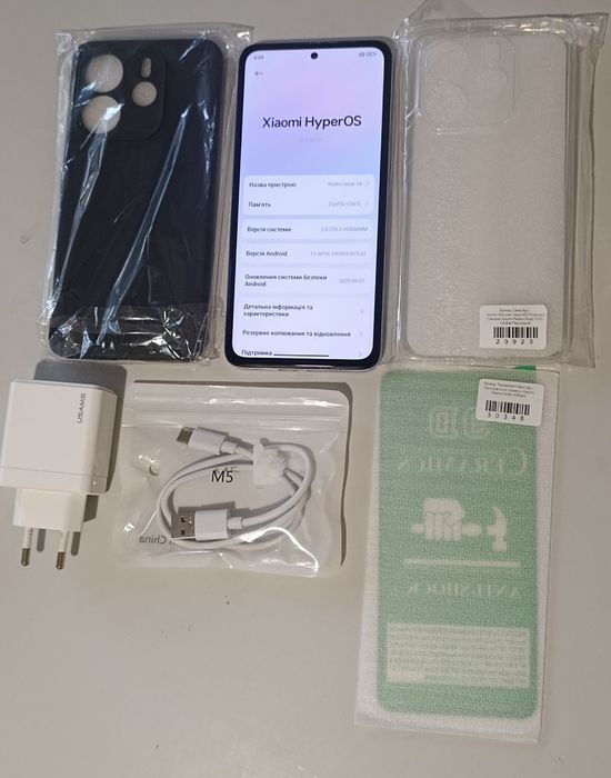 Смартфон Xiaomi Redmi note 14 4G 6+6/128 GB ocean Nfc