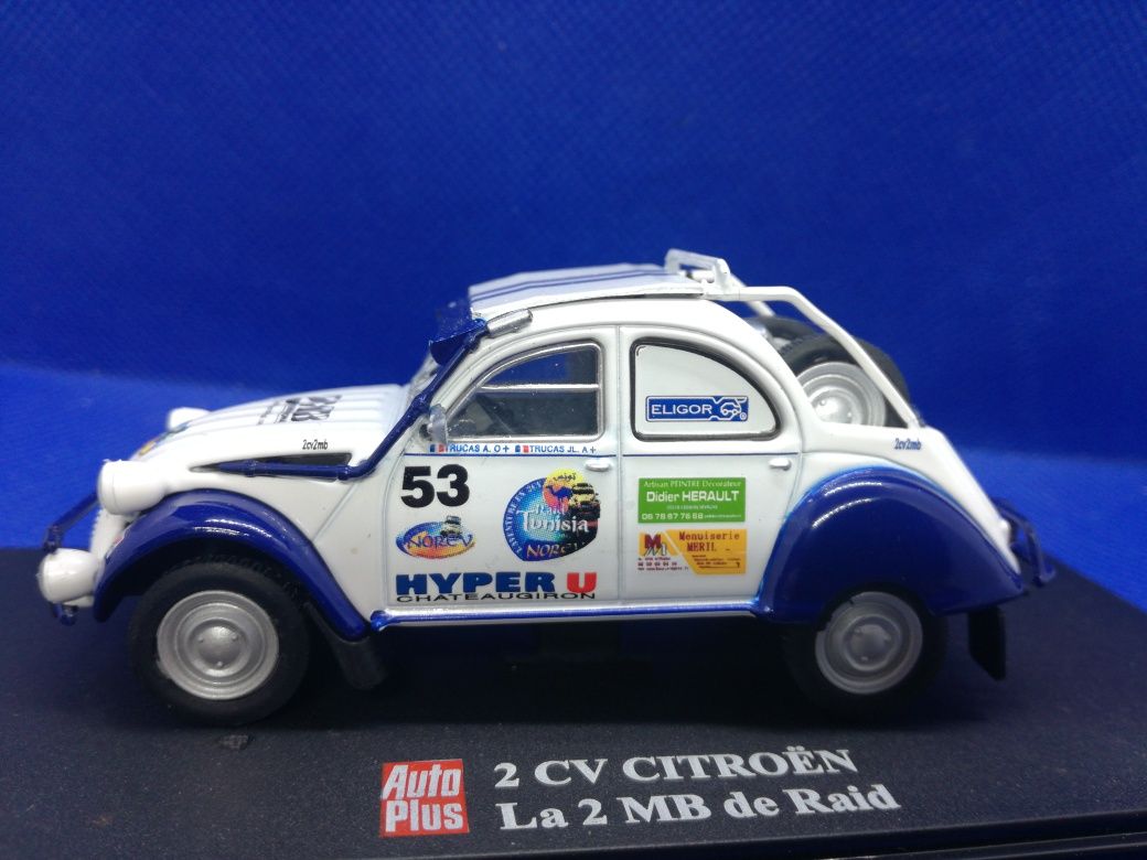 N.110 Miniatura 1/43 Citroen 2CV de Raid