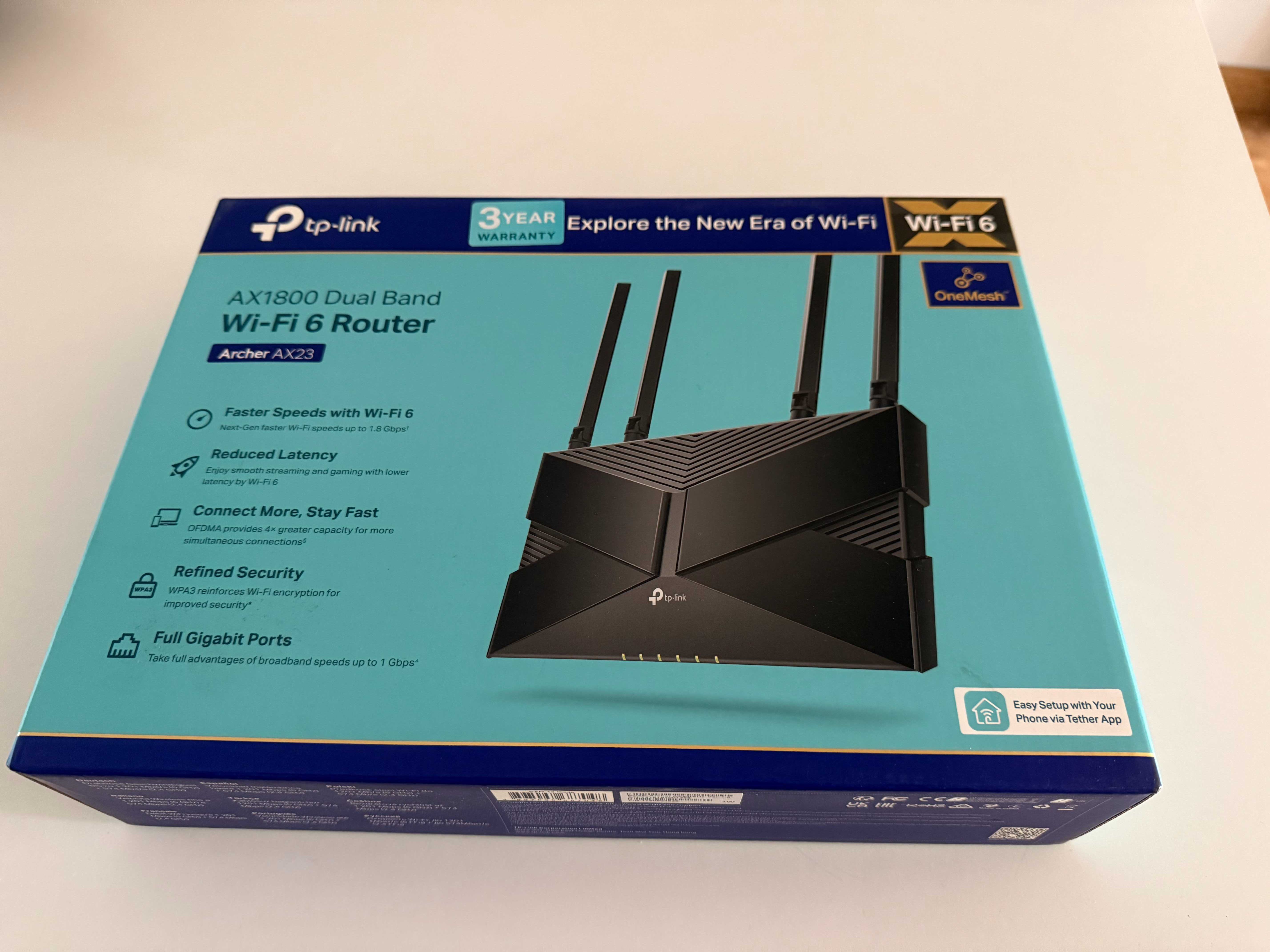 Dwupasmowy Router TP-Link AX23 - stan idealny !!!