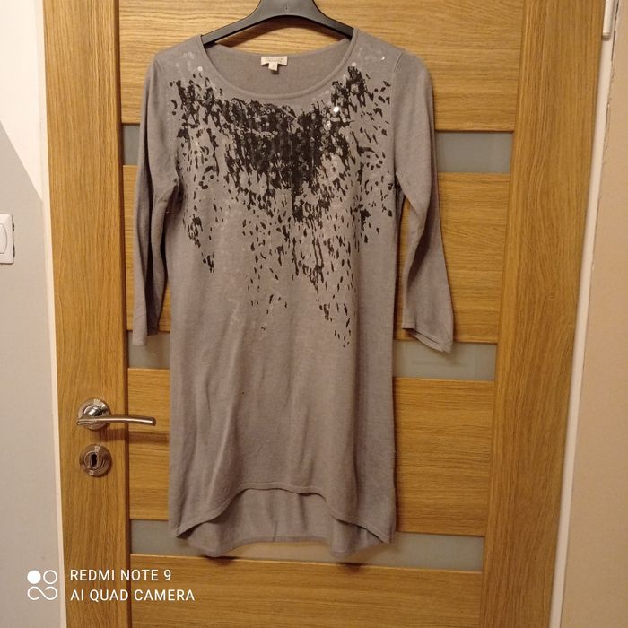 Tunika dzianinowa z cekinami solar 36