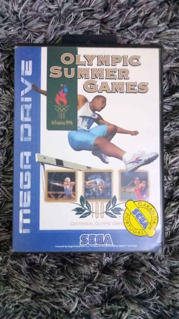 Jogo Mega Drive Olympic Summer games