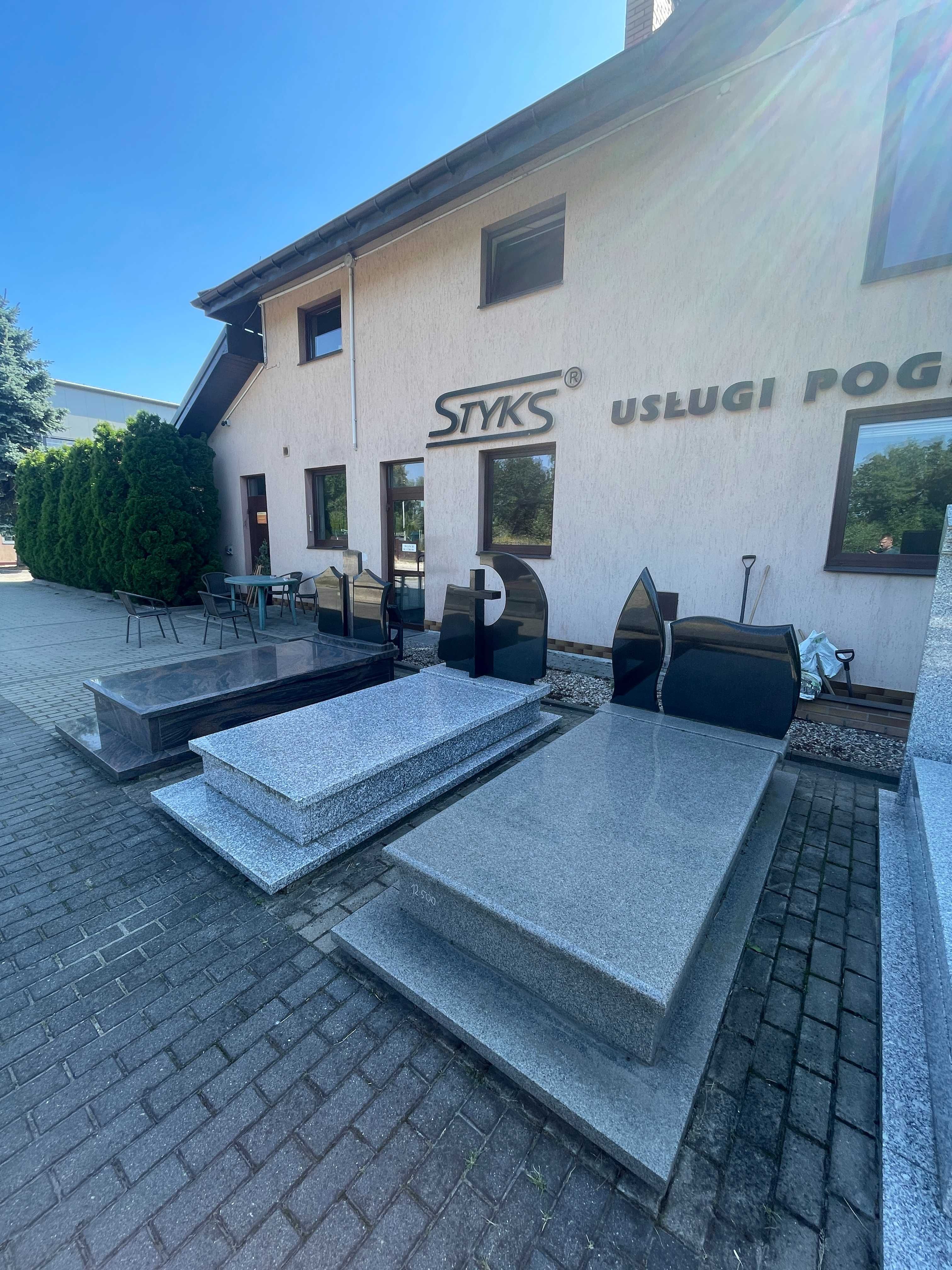 Nagrobek Pomnik Blaty Parapety Schody Kominki Kamieniarstwo Lublin