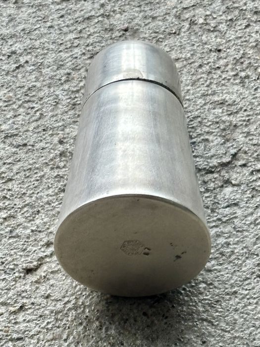 Unikatowa srebrna Solniczka Fraget Warszawa plater Rzadkość ładny stan