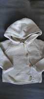 Sweterek niemowlęcy z kapturem - r. 68 Primark
