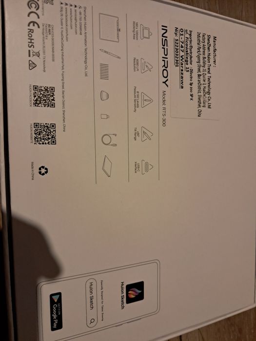 Huion RTS 300 Pink