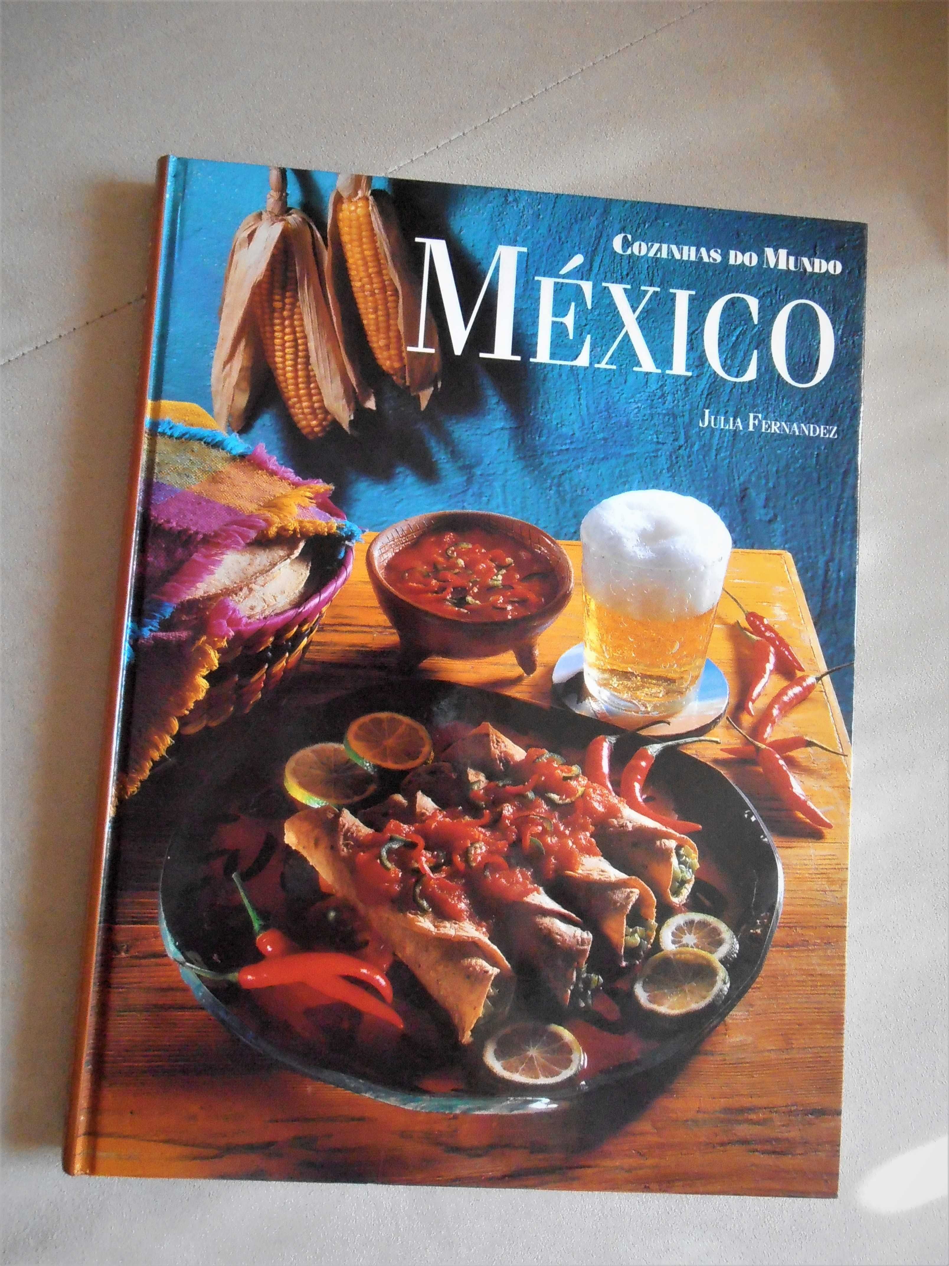 7 livros sobre a "Gastronomia de diversos Países".