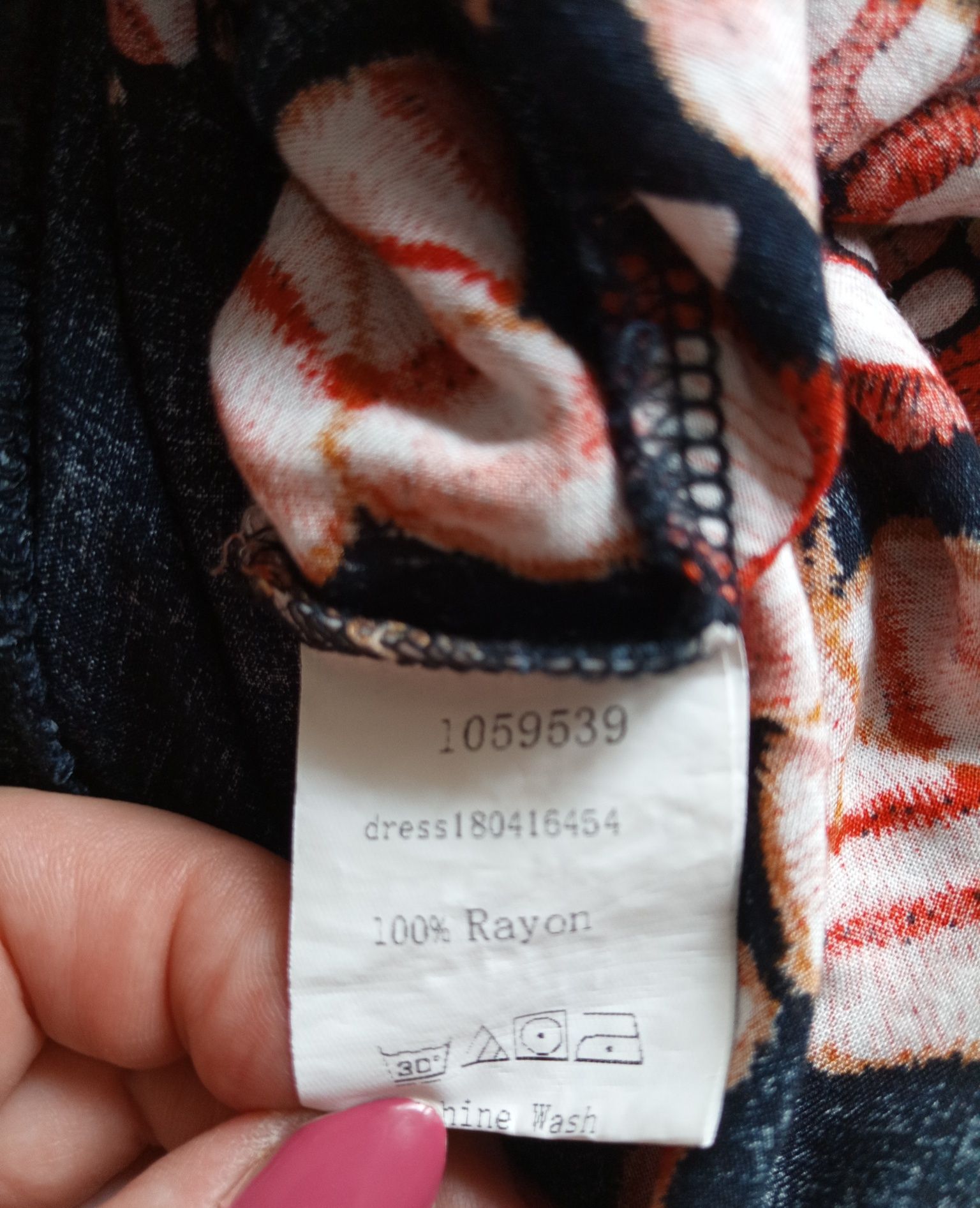 Śliczna granatowa sukienka letnia midi/maxi, uniwersalna,boho, XL/42/1