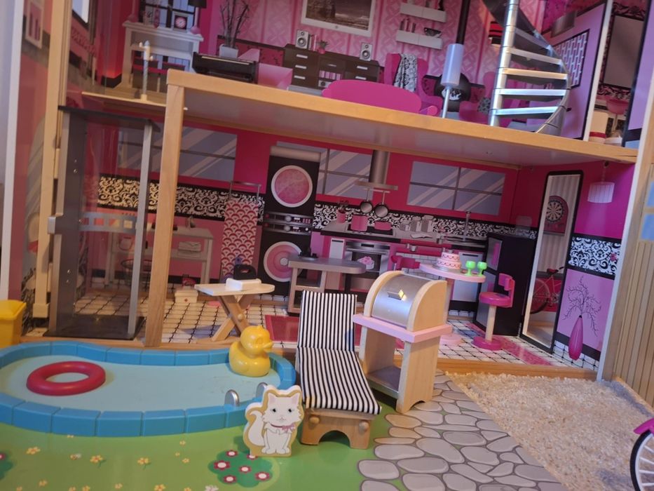 Domek dla lalek kidcraft DUŻY