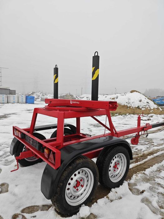 Przyczepa dłużycowa dłużyca Auwarter NL2,7T do stali drutu słupów A/13