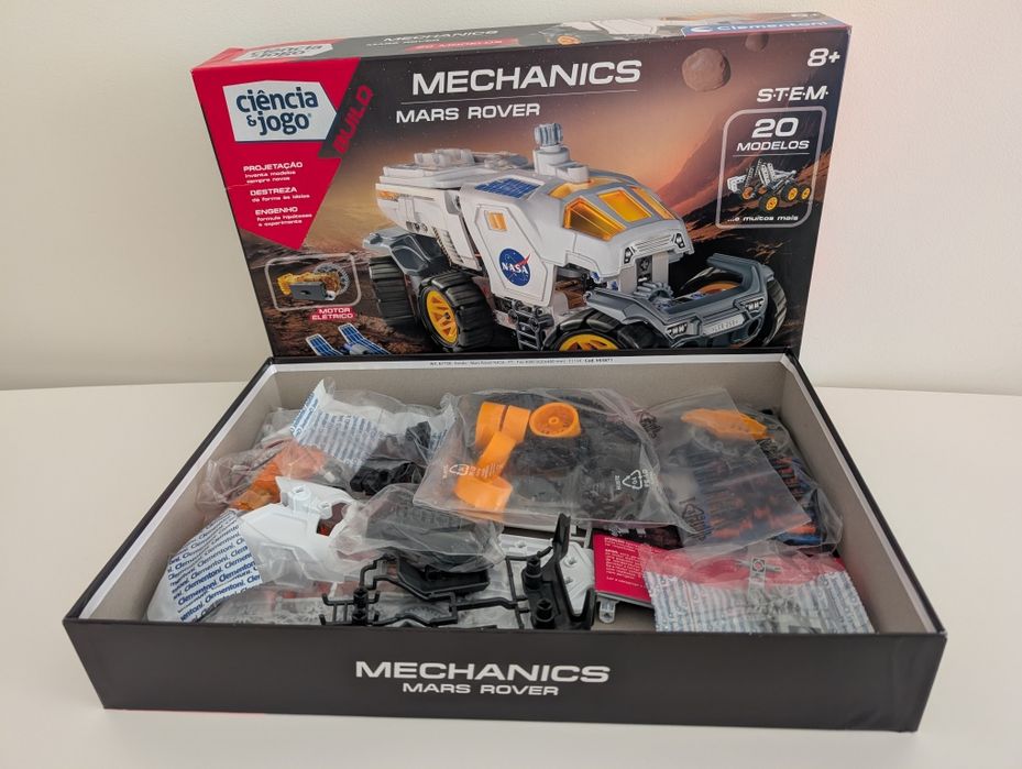 Mars Rover Ciência e Jogo. Clementoni