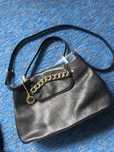 Torba DKNY skóra, logowana