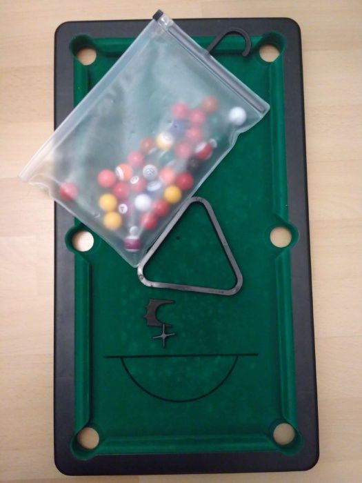 Bilard snooker stołowy gra miniaturka