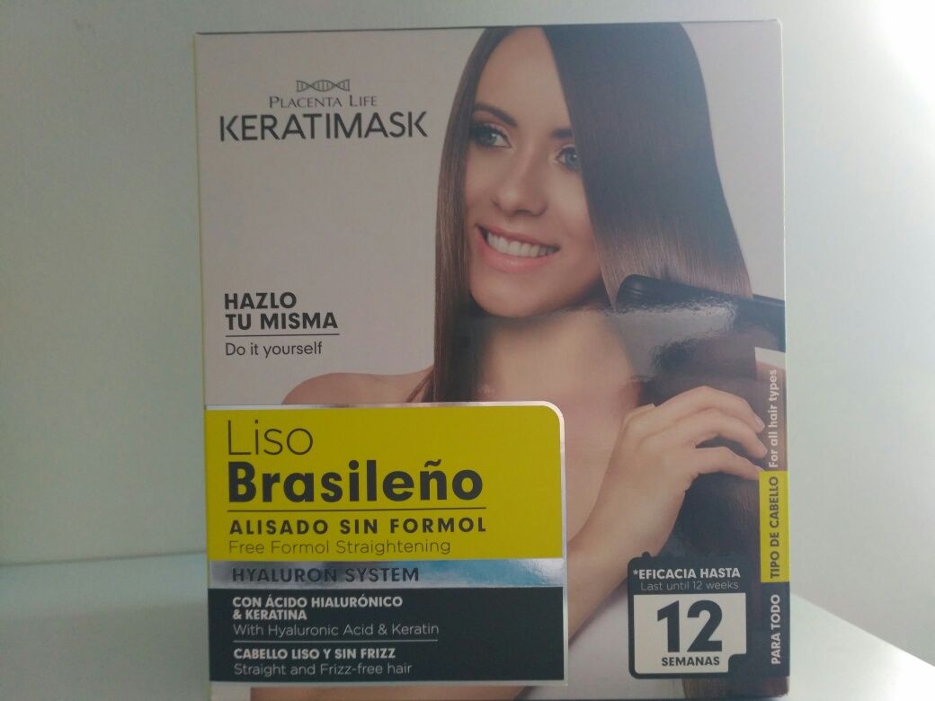 Kit Alisamento brasileiro com queratina - Sem Formol