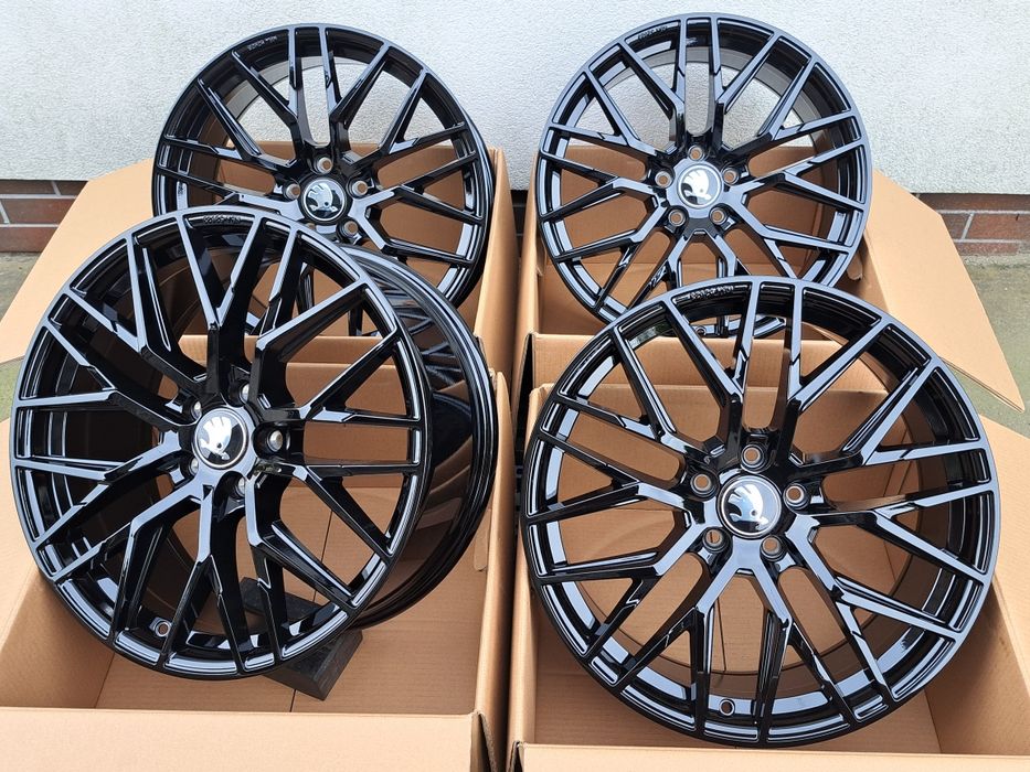 Alufelgi NOWE SKODA 18 5x112 Karoq Octavia Yeti Kodiaq Superb BP RS4