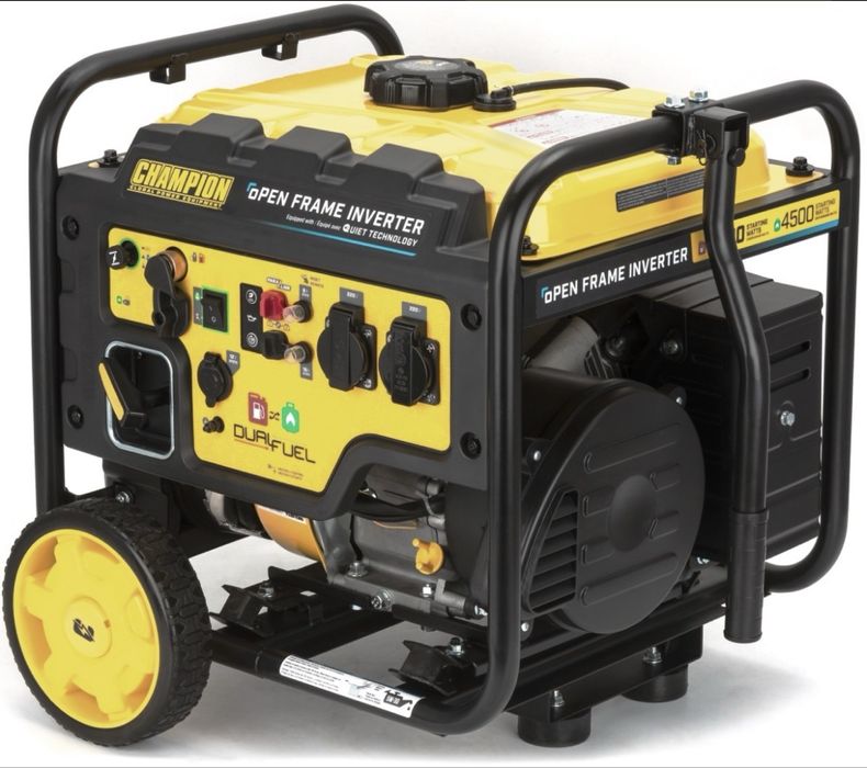 Трипаливний інверторний генератор Champion C4500iE(G)