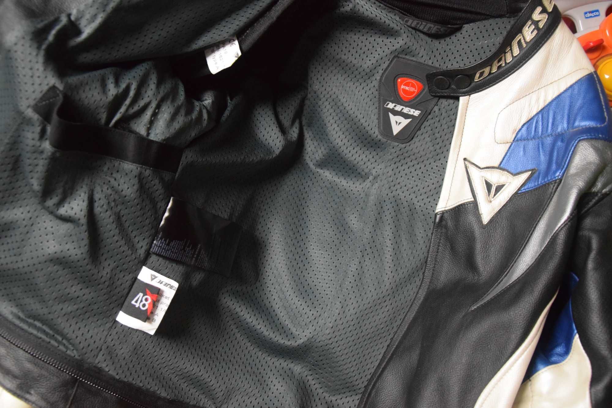 Fato cabedal Dainese - 2 peças - n.48