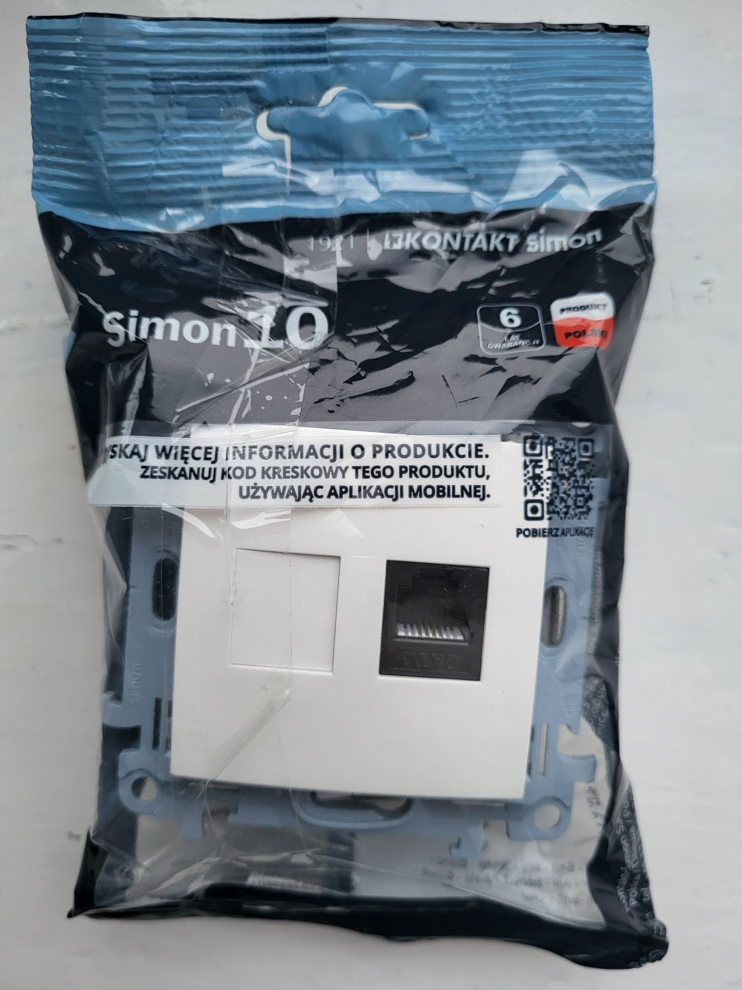 Gniazdo RJ 11 - Simon 10