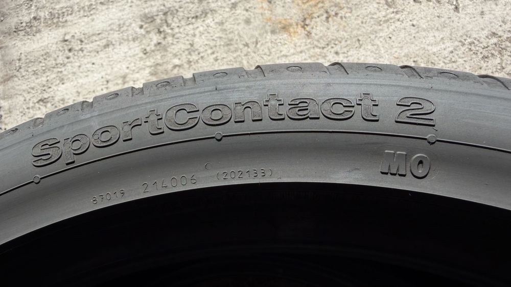 Pneus 275/35r20 Continental SportContact 2 com 75% de piso