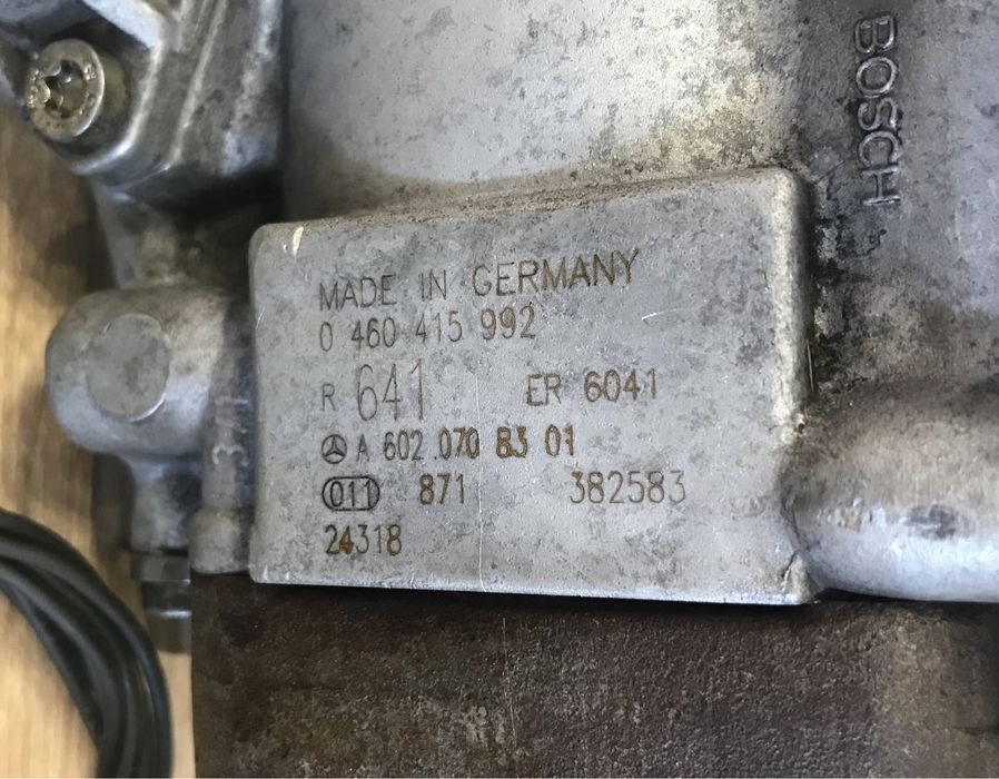 Топливный насос (ТНВД) Mercedes Sprinter 2.9