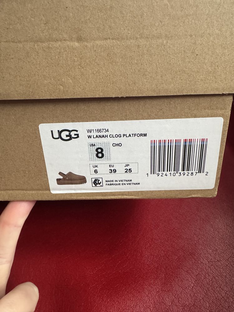 UGG w lanah clog platform клоги