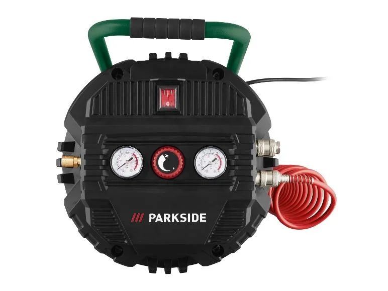 Вертикальний безмасляний компресор Parkside ПВКО 50 С3, 10 бар, 50 л