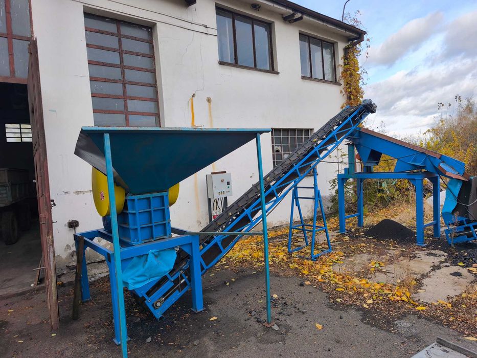 kruszarka, linia do ekogroszku - kruszywa