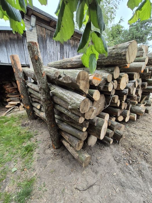 Drewno opałowe metry,stosy.Dąb grab brzoza olcha czereśnia jawor sosna