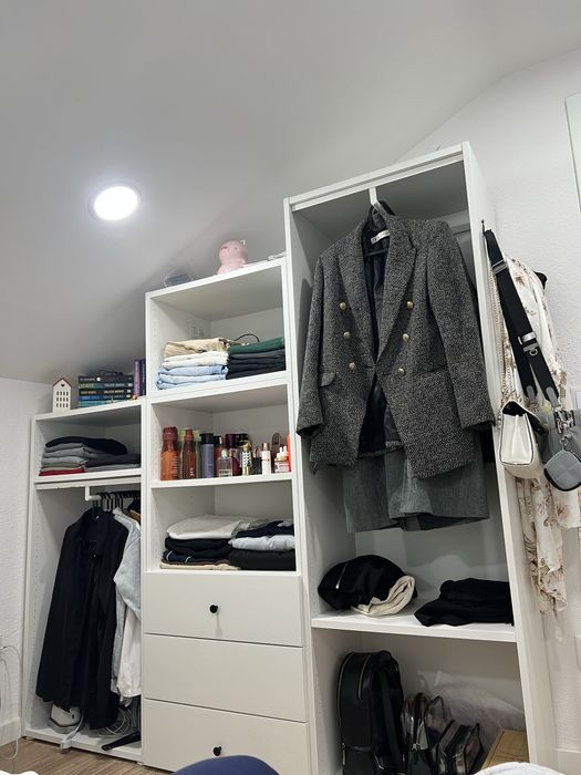 Roupeiro IKEA, conjunto de 3 armarios