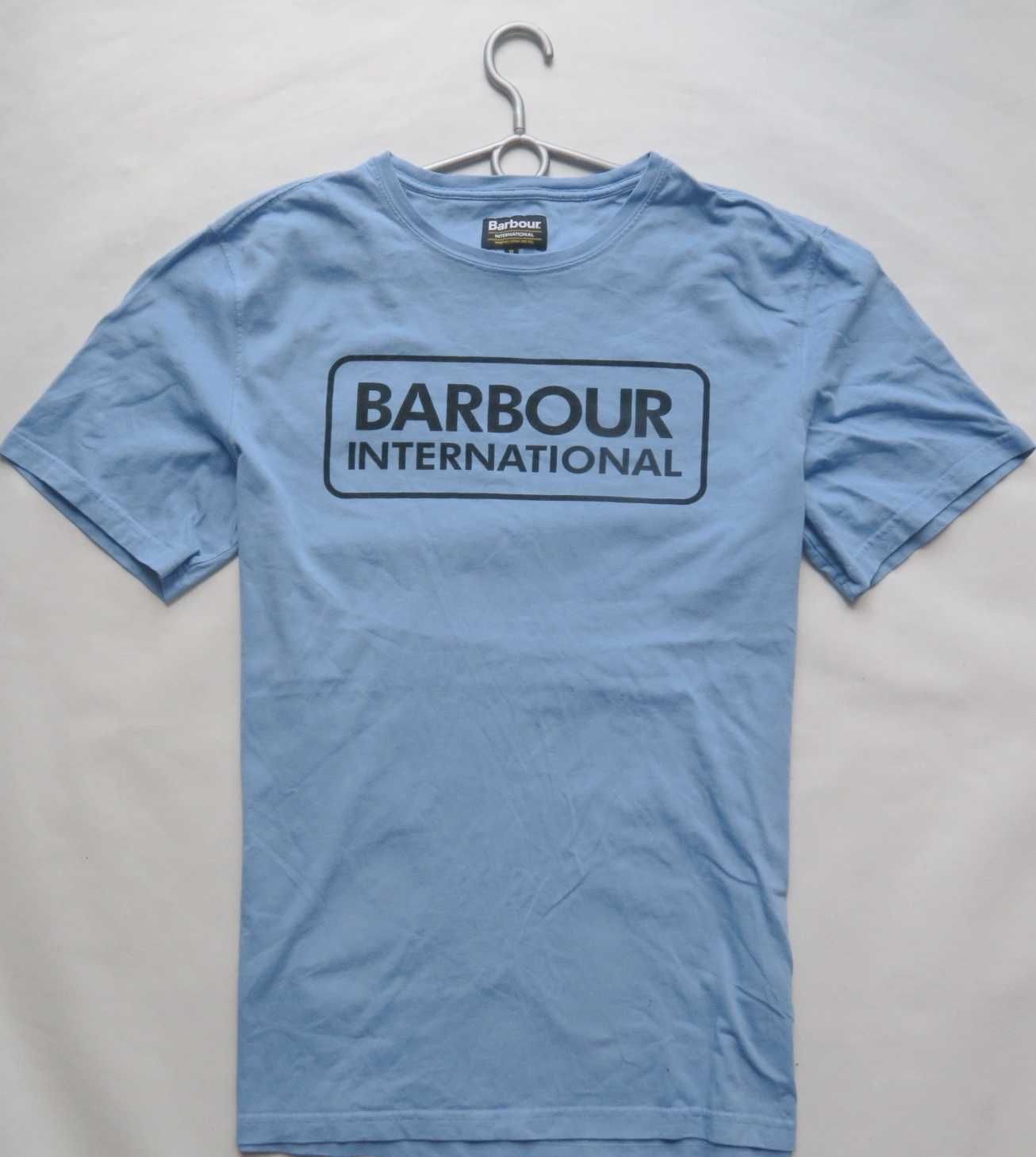 Barbour koszulka z dużym logo Tshirt L/XL